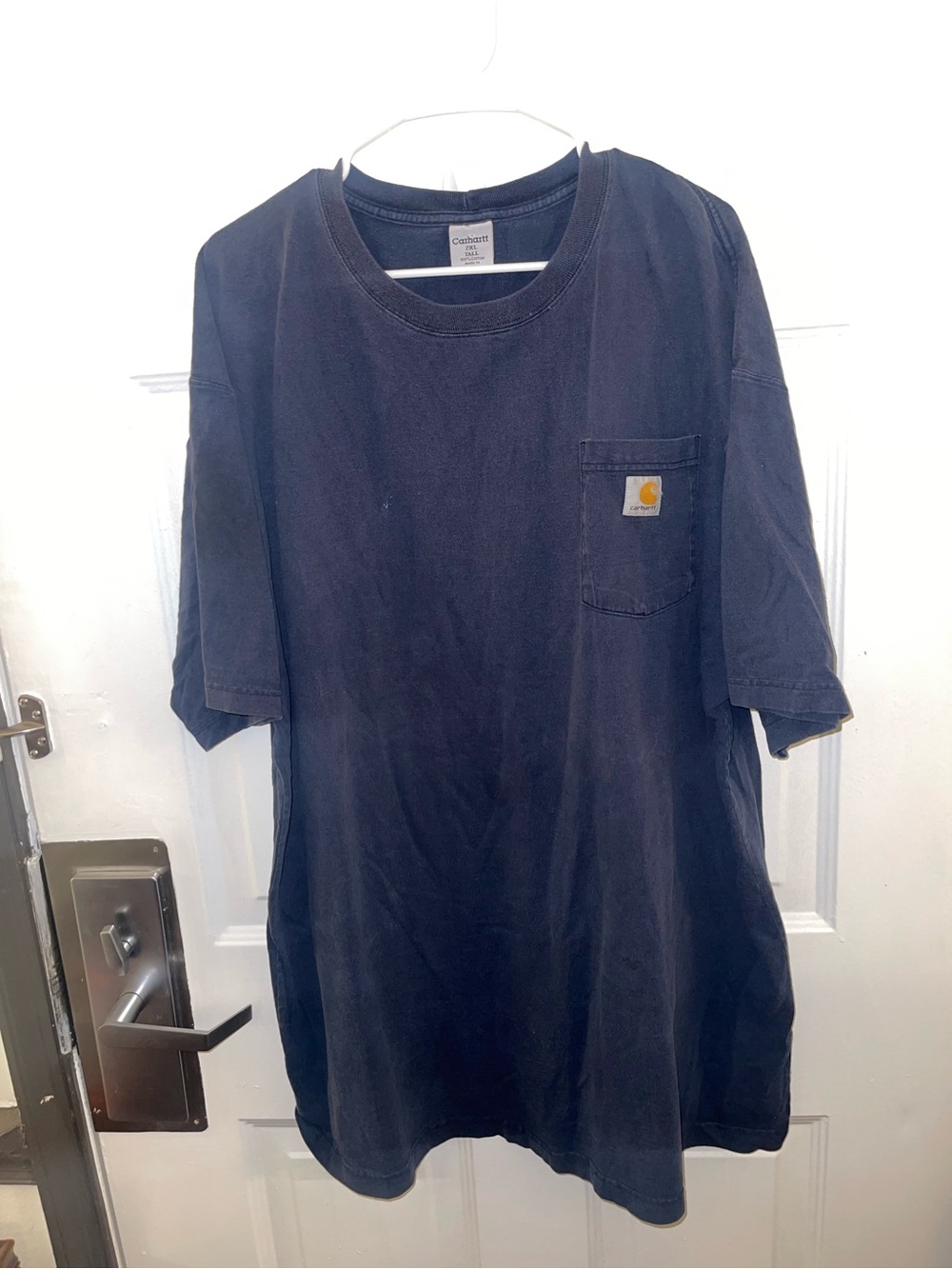 Carhartt Pocket Tee in Navy - Size 2X Tall